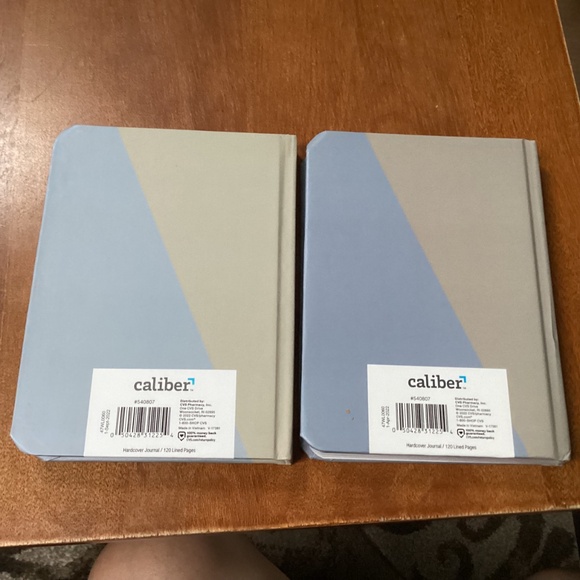 Caliber Hard Cover Take/Note Journal 120 Lined Pages New 7” x 5.25” - Picture 5 of 8